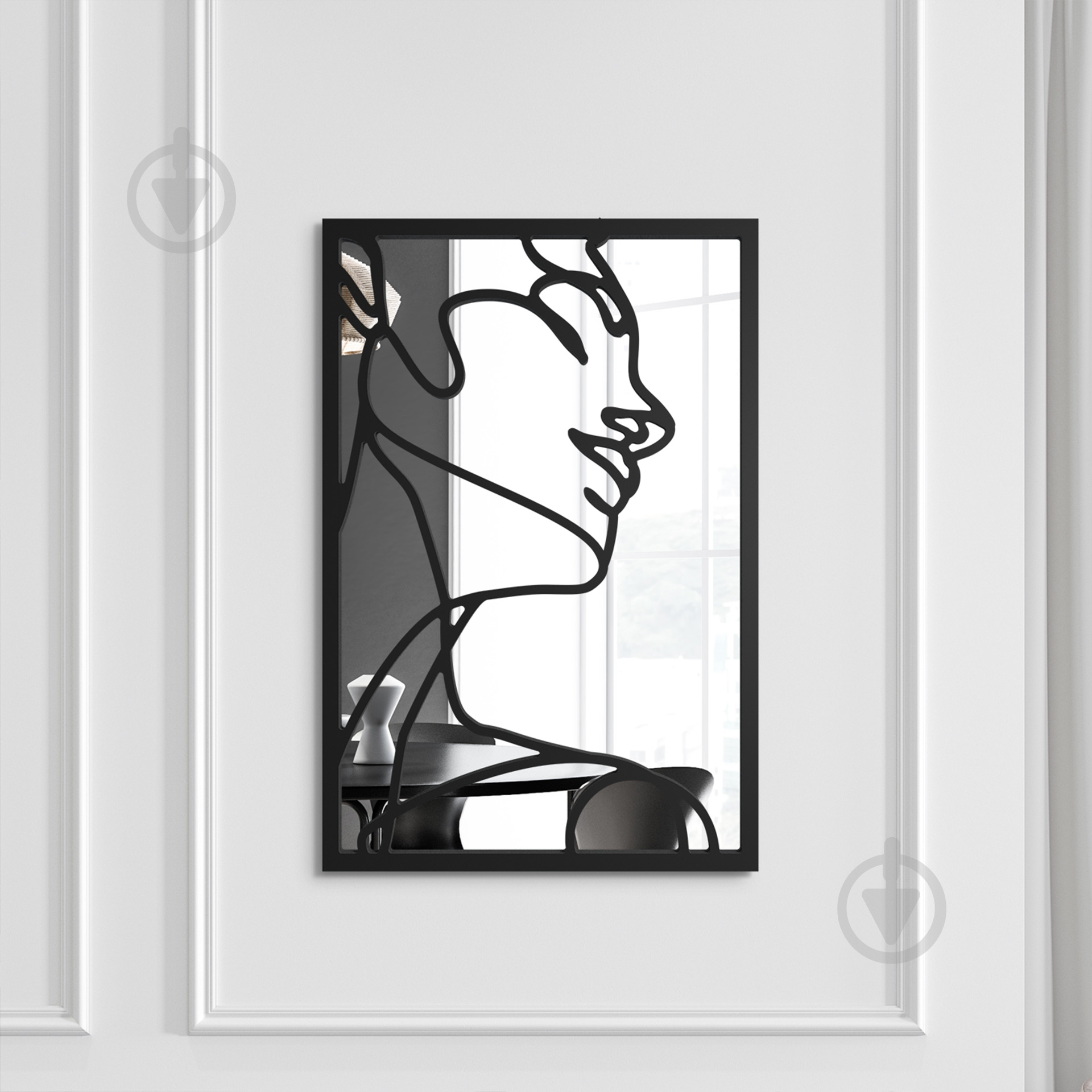 Дзеркало Styler Valent MR034 600x400xчорний - фото 6 Дзеркало Styler Valent MR034 600x400xчорний - фото 6