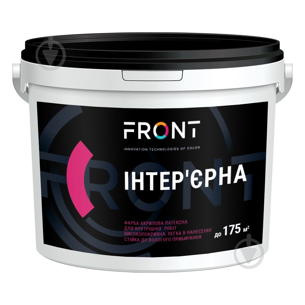 Краска водоэмульсионная Front Интерьерная мат 25 кг - фото 2 Краска водоэмульсионная Front Интерьерная мат 25 кг - фото 2