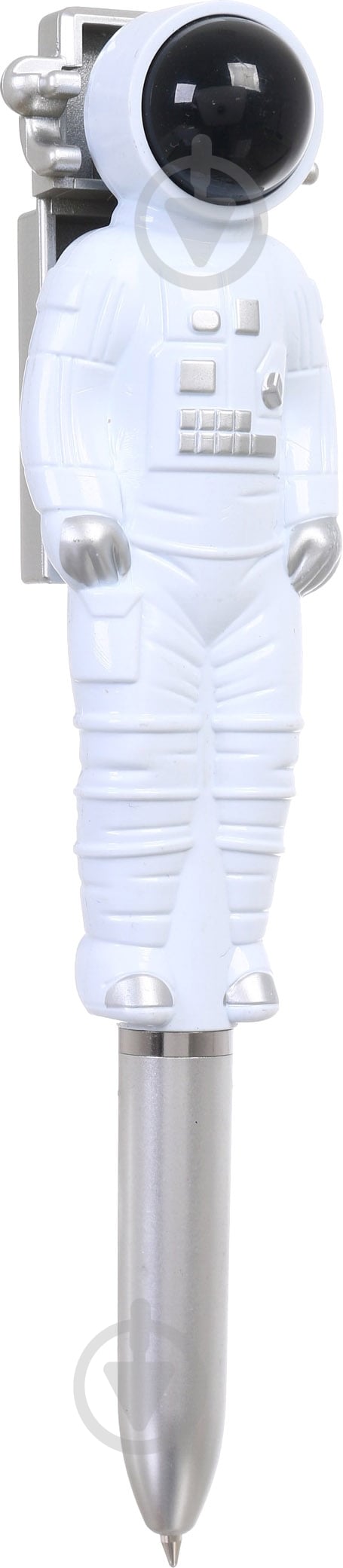 Ручка шариковая Космонавт серый - фото 2