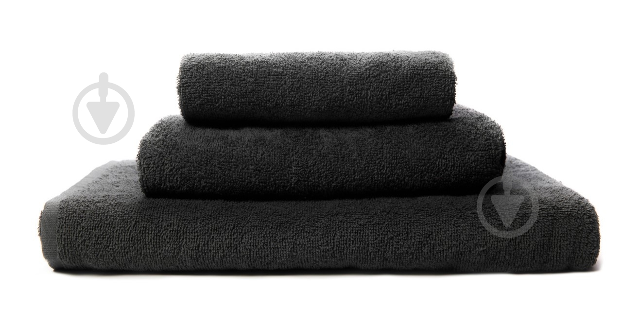 Полотенце махровое 50x90 см темно-серый IDEAL TEXTILE - фото 1