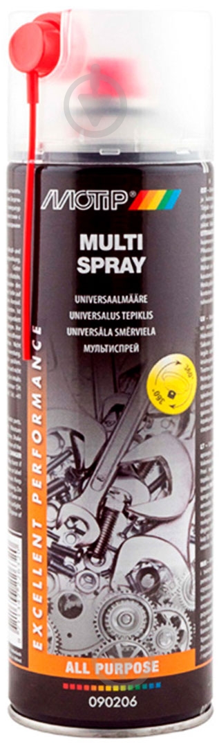 Смазка универсальная Motip смазка "Multi spray" Motip 500 мл - фото 1 Смазка универсальная Motip смазка "Multi spray" Motip 500 мл - фото 1