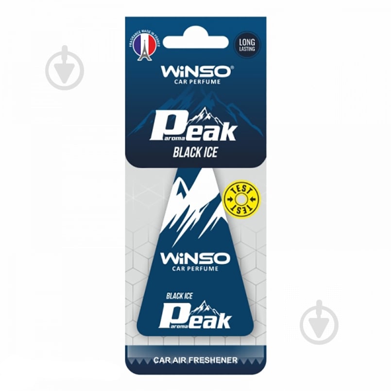 Ароматизатор подвесной WINSO Peak Black Ice 538170 16 мл - фото 1