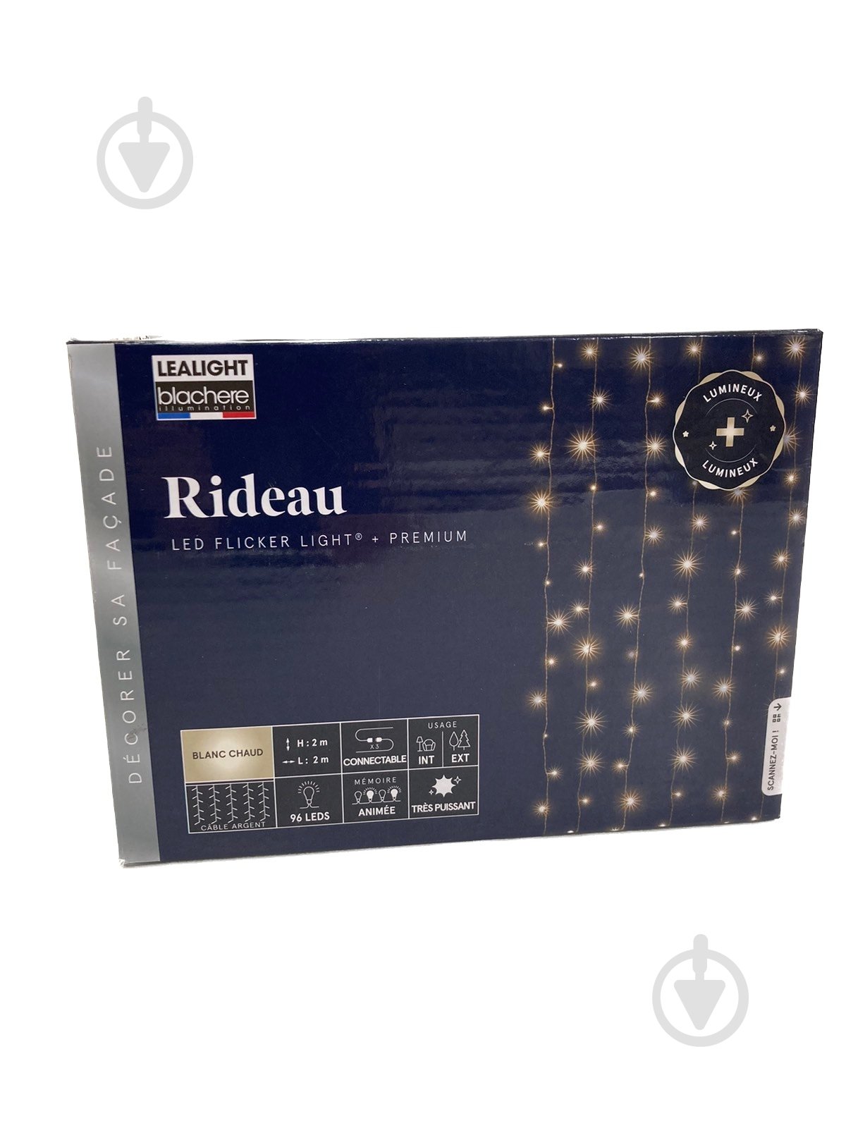 Гирлянда светодиодная Blachere Штора светодиодная (LED) 96 ламп 2 м - фото 1 Гирлянда светодиодная Blachere Штора светодиодная (LED) 96 ламп 2 м - фото 1