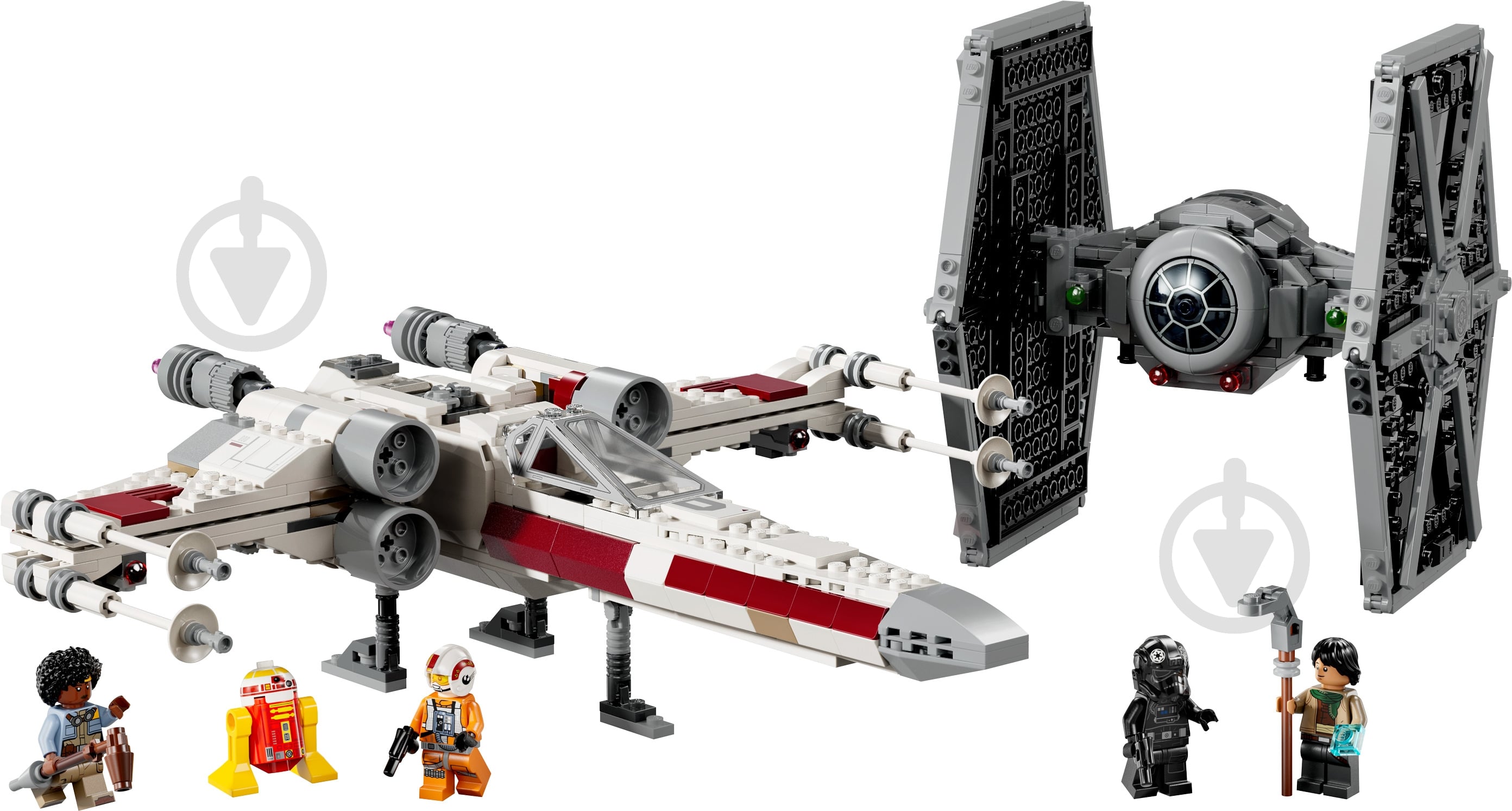 ᐉ Конструктор LEGO Star Wars Збірний пакет «Винищувач TIE і