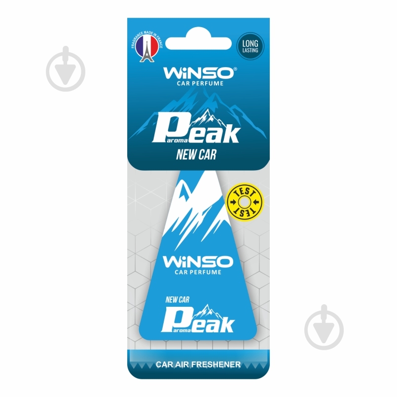 Ароматизатор подвесной WINSO Peak New Car 538220 16 мл - фото 1