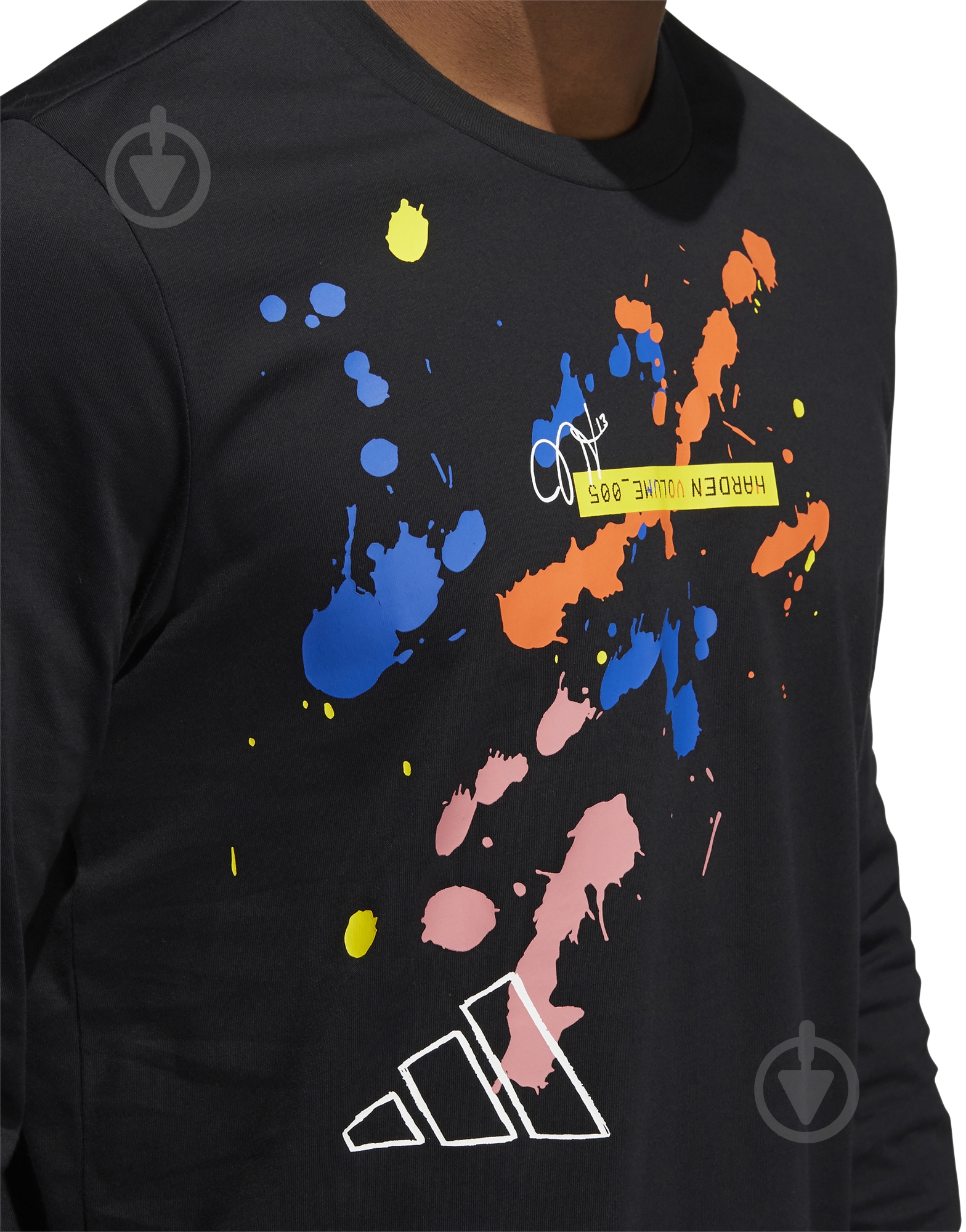 Футболка Adidas HDN 5 LAUNCH LS GP5228 р.S чорний - фото 1