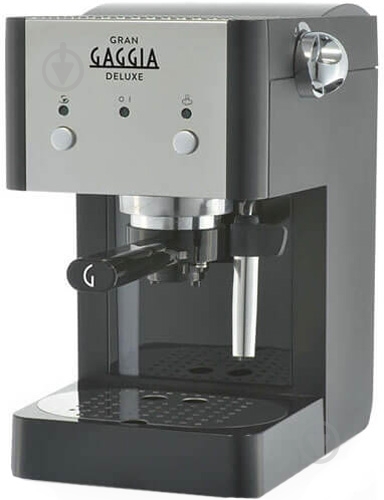 Кофеварка рожковая Gaggia Gran Deluxe black - фото 1 Кофеварка рожковая Gaggia Gran Deluxe black - фото 1