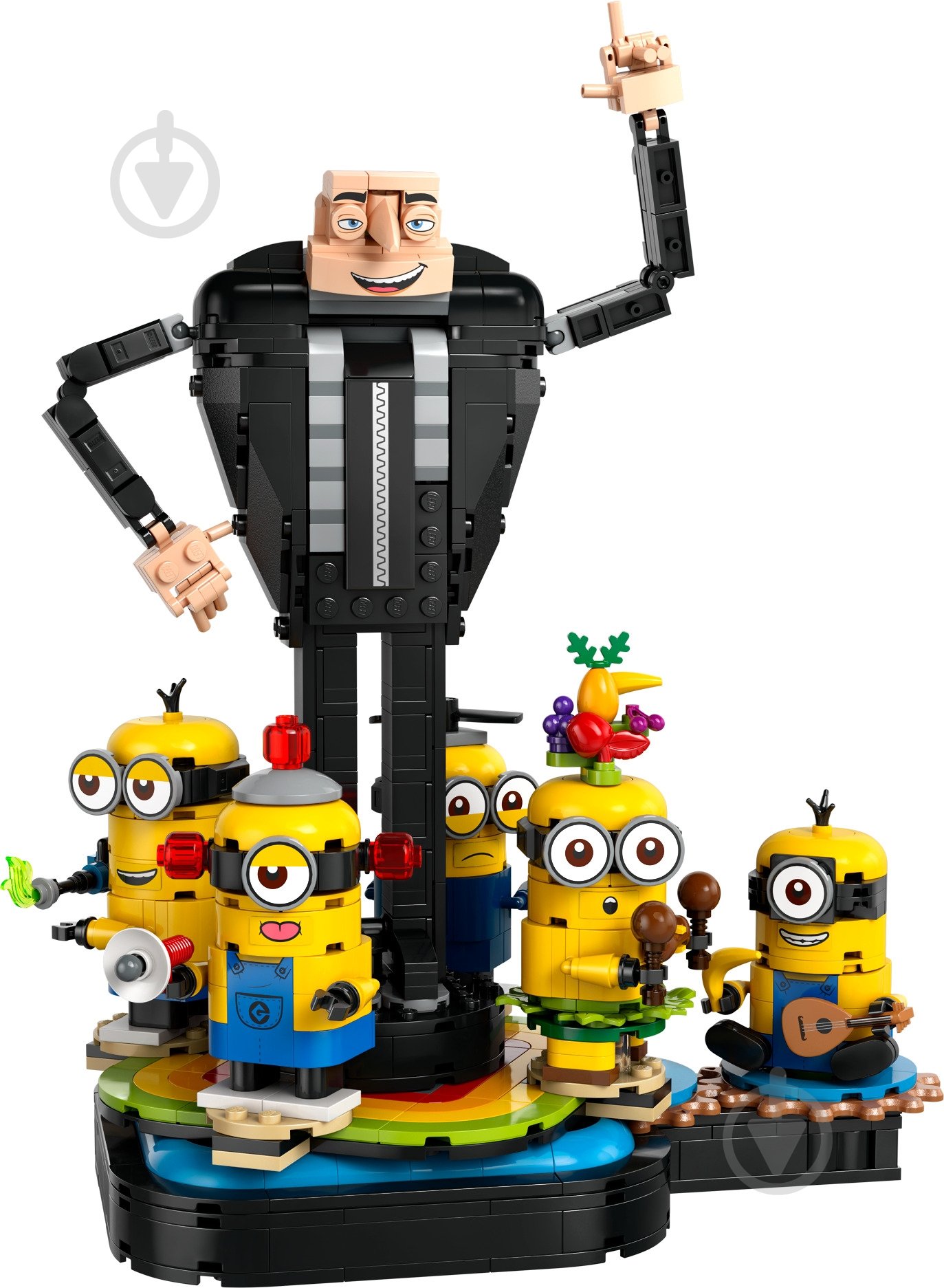 Конструктор LEGO Minions Ґру й посіпаки з кубиків 75582 - фото 3