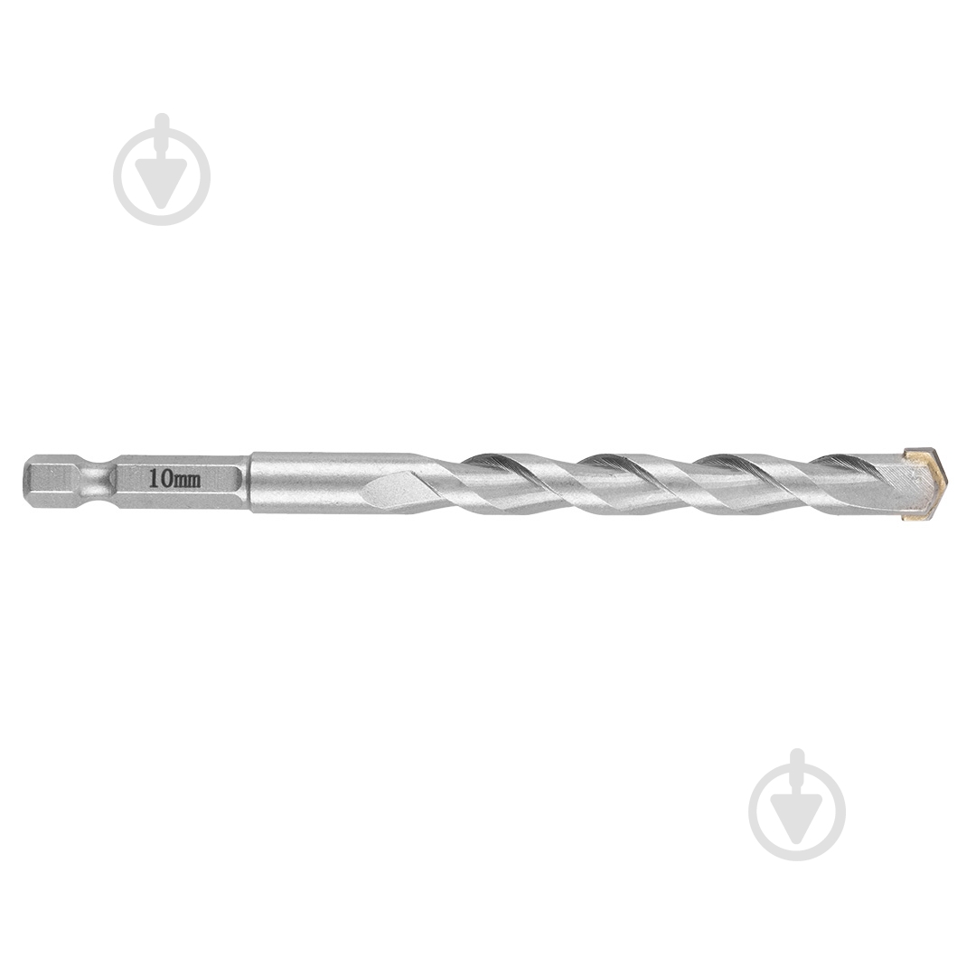 Сверло по бетону GRAPHITE 10,0 мм HEX 56T405 - фото 1 Сверло по бетону GRAPHITE 10,0 мм HEX 56T405 - фото 1