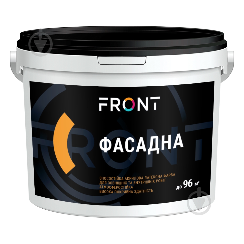 Фарба водоемульсійна Front Фасадна мат 3 кг - фото 1