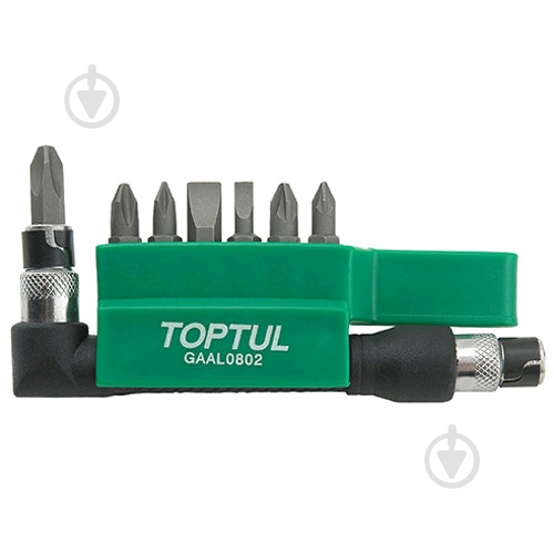 Набір біт Toptul 1/4" 8 шт. GAAL0802 - фото 1