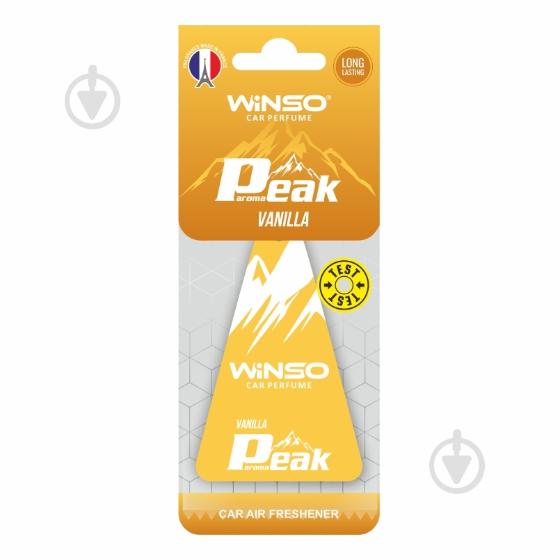 Ароматизатор подвесной WINSO Peak Vanilla 538290 16 мл - фото 1
