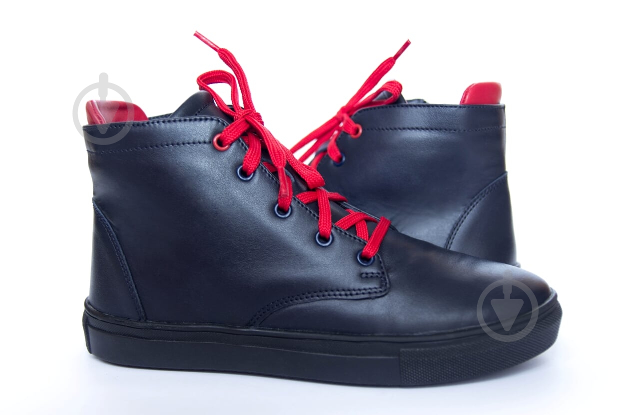 Ботинки для мальчика Мальви р.39 синийкрасный П-402 - фото 3