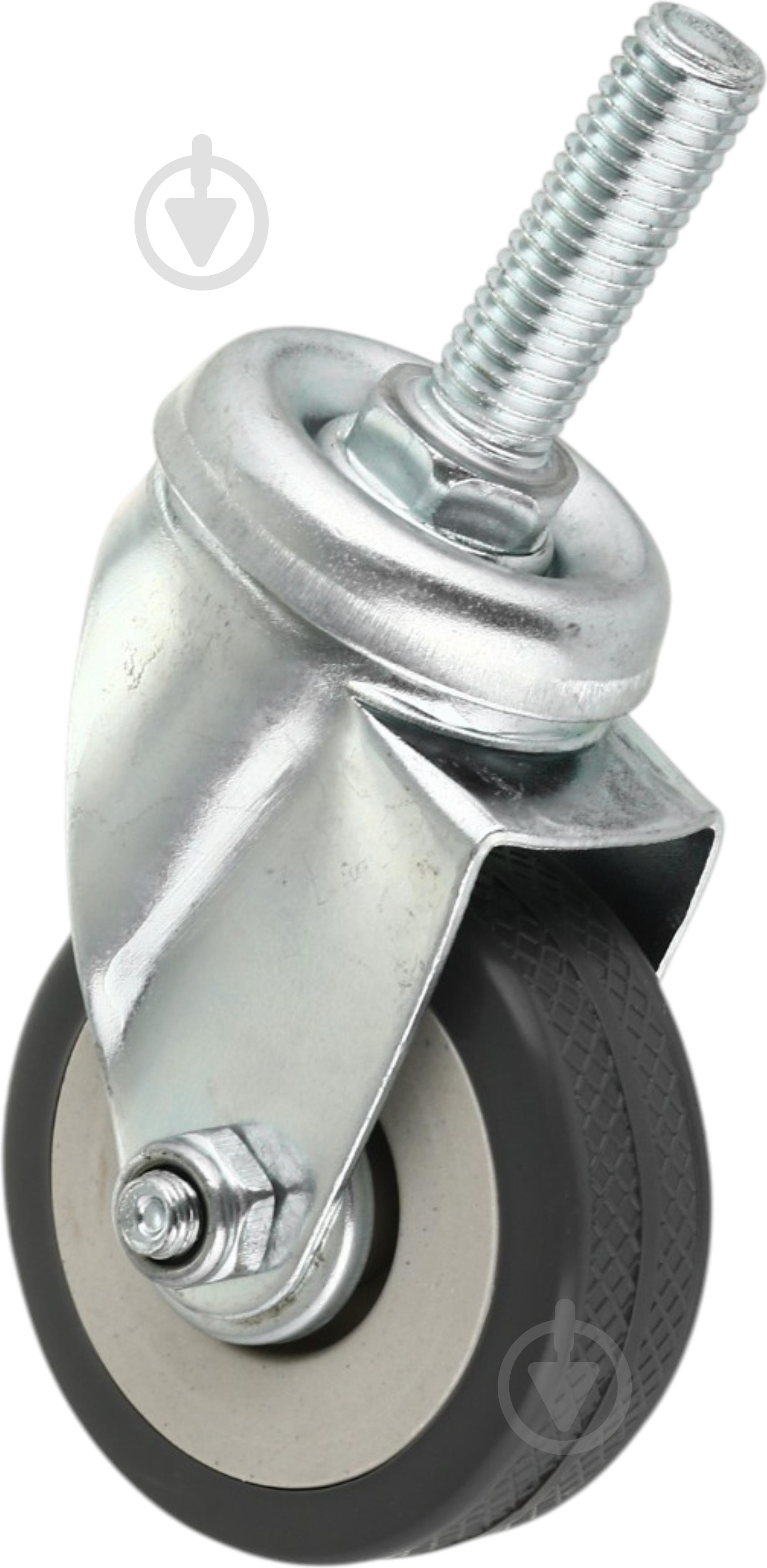 Колесо поворотне Longway d50 мм з різьбовим штифтом М10 3062-50 - фото 3