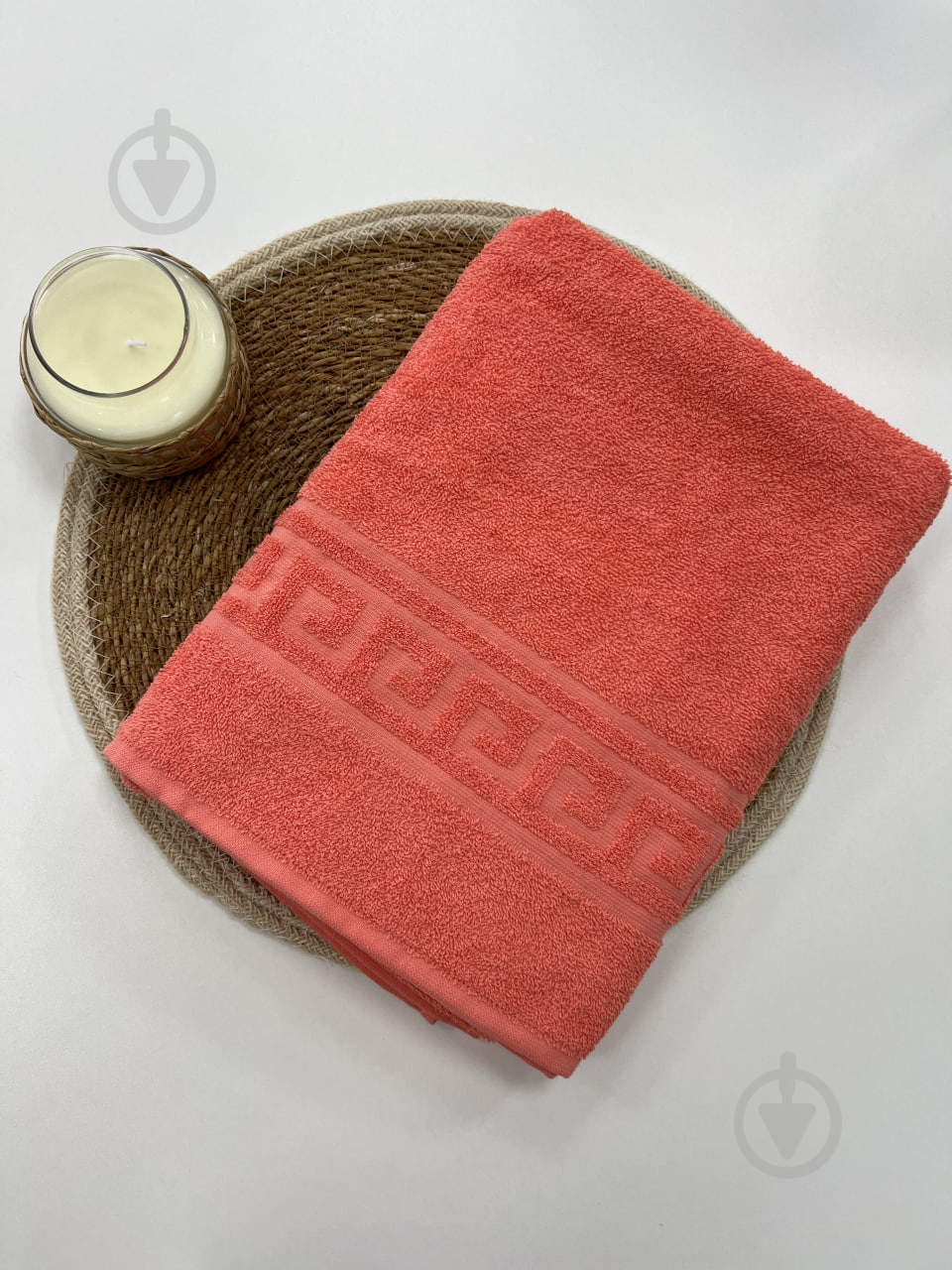 Рушник 50x90 см персиковий IDEAL TEXTILE - фото 2