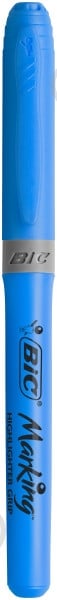 Маркер текстовый BIC Текстовыделитель Грипп синий 811931 - фото 1 Маркер текстовый BIC Текстовыделитель Грипп синий 811931 - фото 1