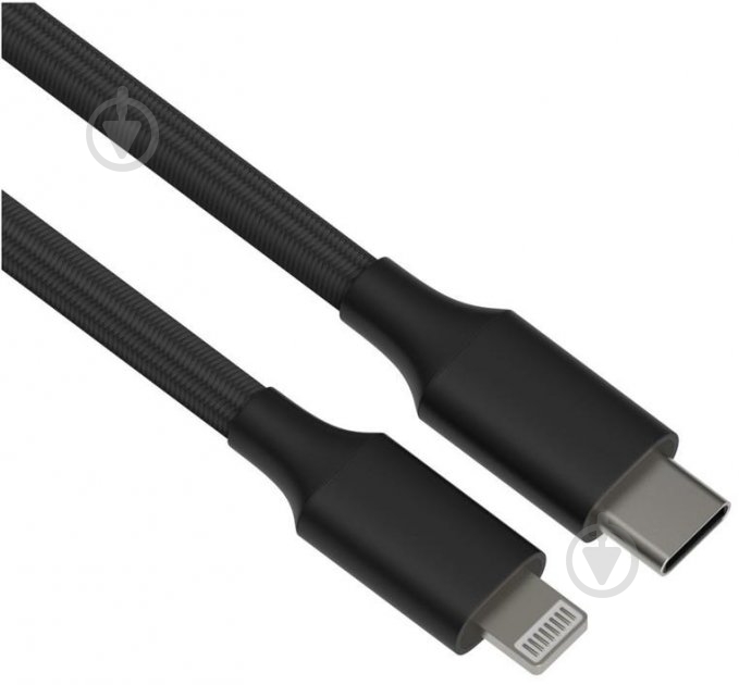 Кабель HP USB Type-C - Lightning DHC-MF103 1 м black (DHC-MF103-1M) - фото 3 Кабель HP USB Type-C - Lightning DHC-MF103 1 м black (DHC-MF103-1M) - фото 3