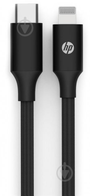 Кабель HP USB Type-C - Lightning DHC-MF103 1 м black (DHC-MF103-1M) - фото 1 Кабель HP USB Type-C - Lightning DHC-MF103 1 м black (DHC-MF103-1M) - фото 1