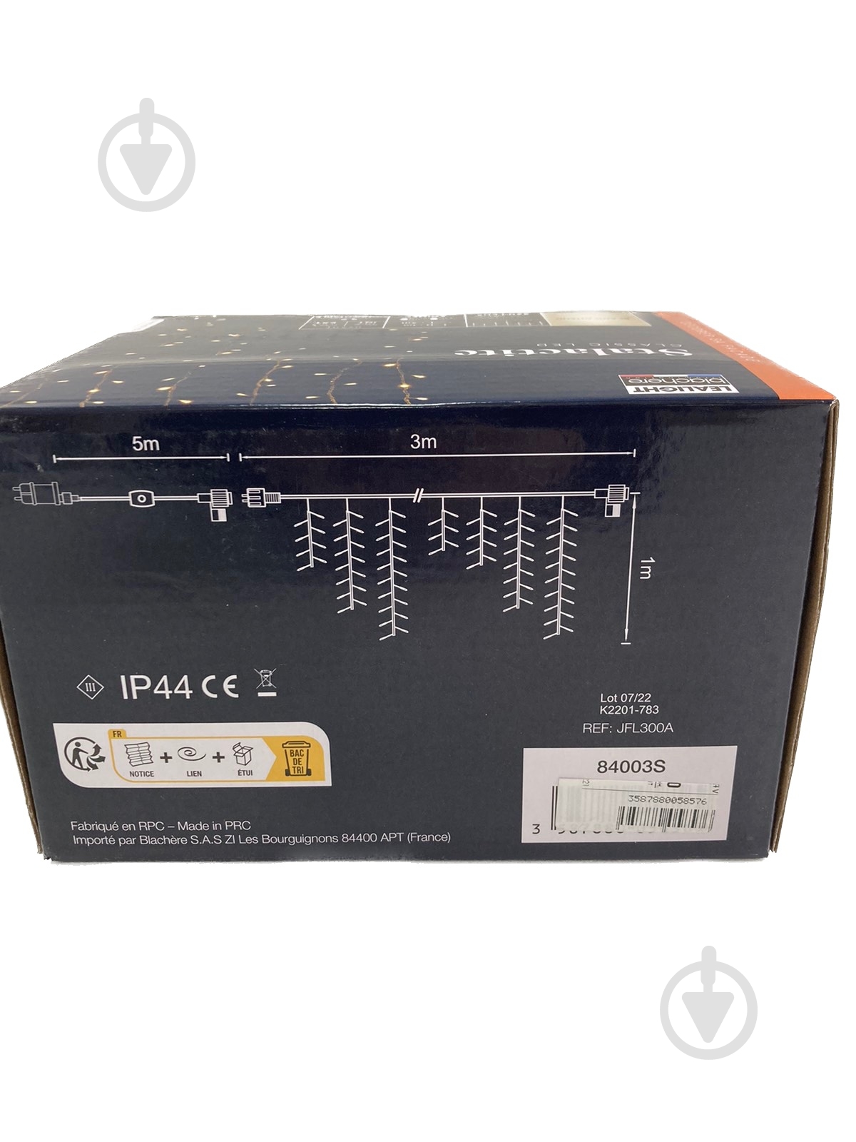 Электрогирлянда светодиодная Blachere Бахрома светодиодная (LED) 230 ламп 3 м - фото 3