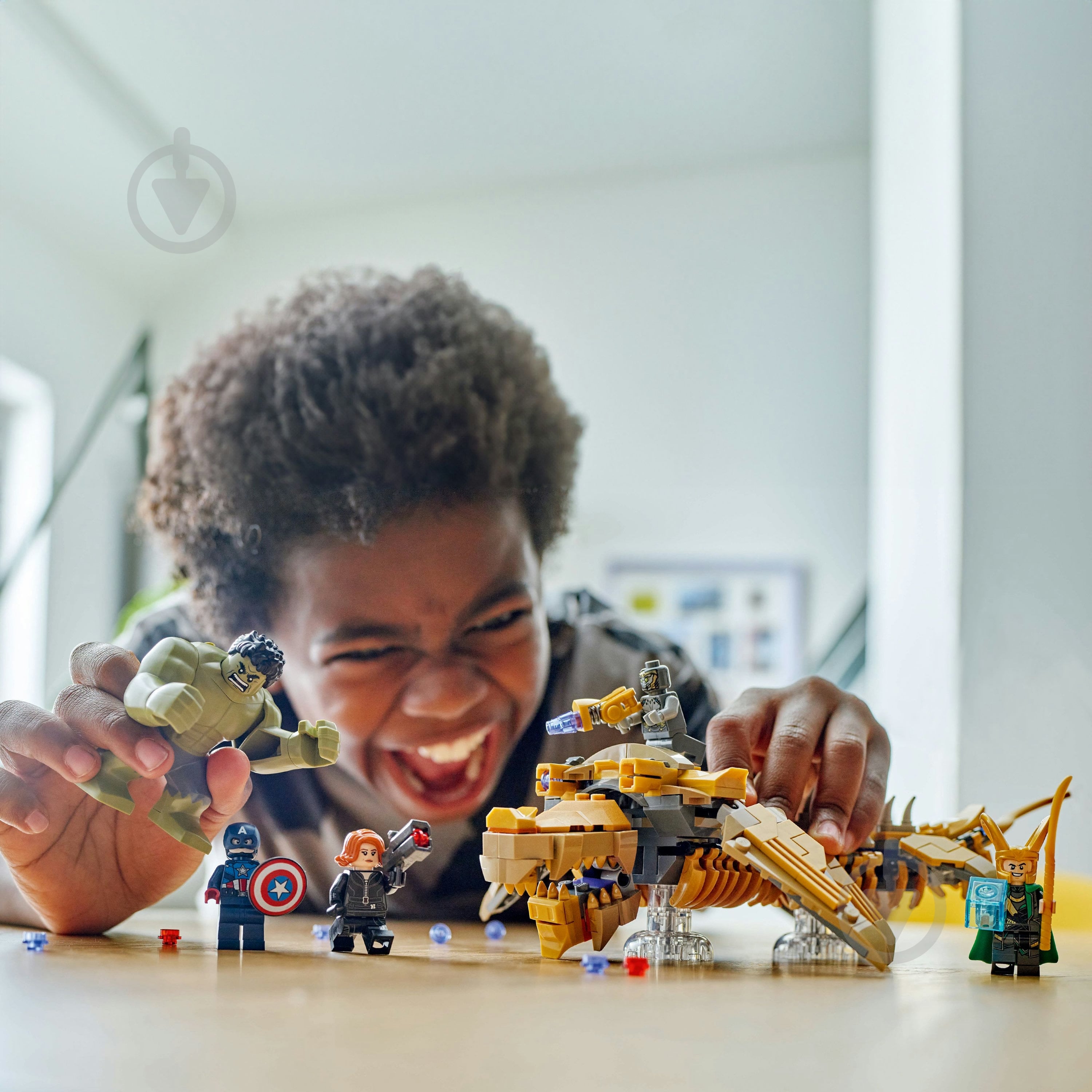 ᐉ Конструктор LEGO Super Heroes Marvel Мстители против Левиафана