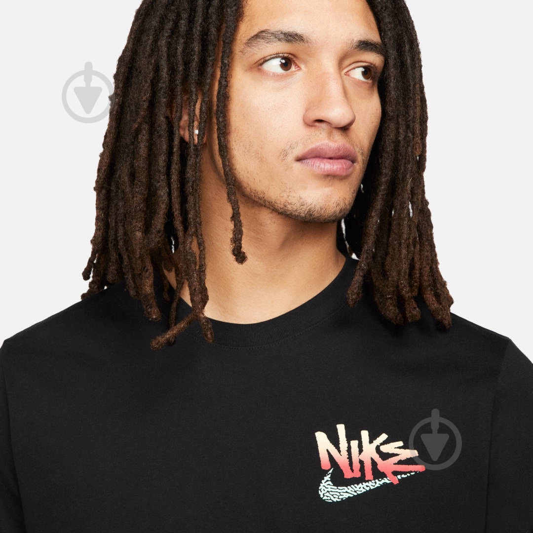 Футболка Nike DQ1407-010 р.M черный - фото 3