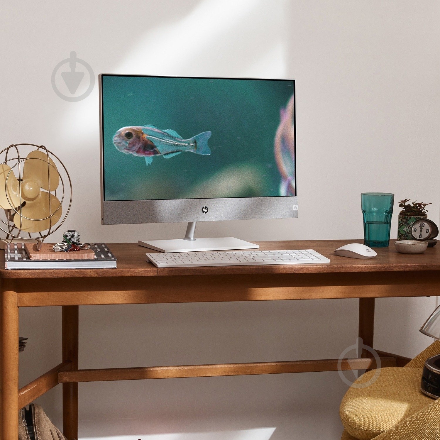 Моноблок HP Pavilion 27 (6C8N2EA) white - фото 8