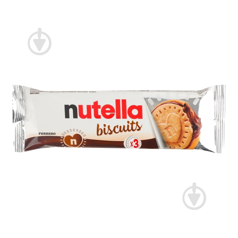 Печиво Nutella Biscuits 41 г - фото 1