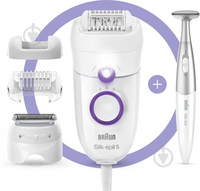 Эпилятор Braun Silk epil 5 SE 5-825P - фото 2