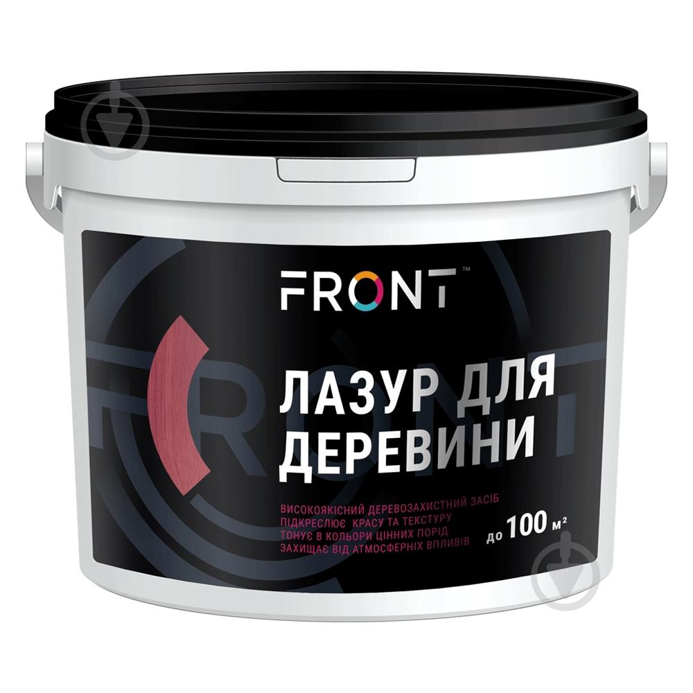 Лазурь Front для дерева орех глянец 2 кг - фото 2 Лазурь Front для дерева орех глянец 2 кг - фото 2