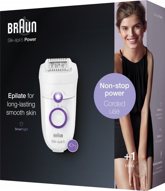 Эпилятор Braun SILK_EPIL 5 SE 5-505P (81746860) - фото 8