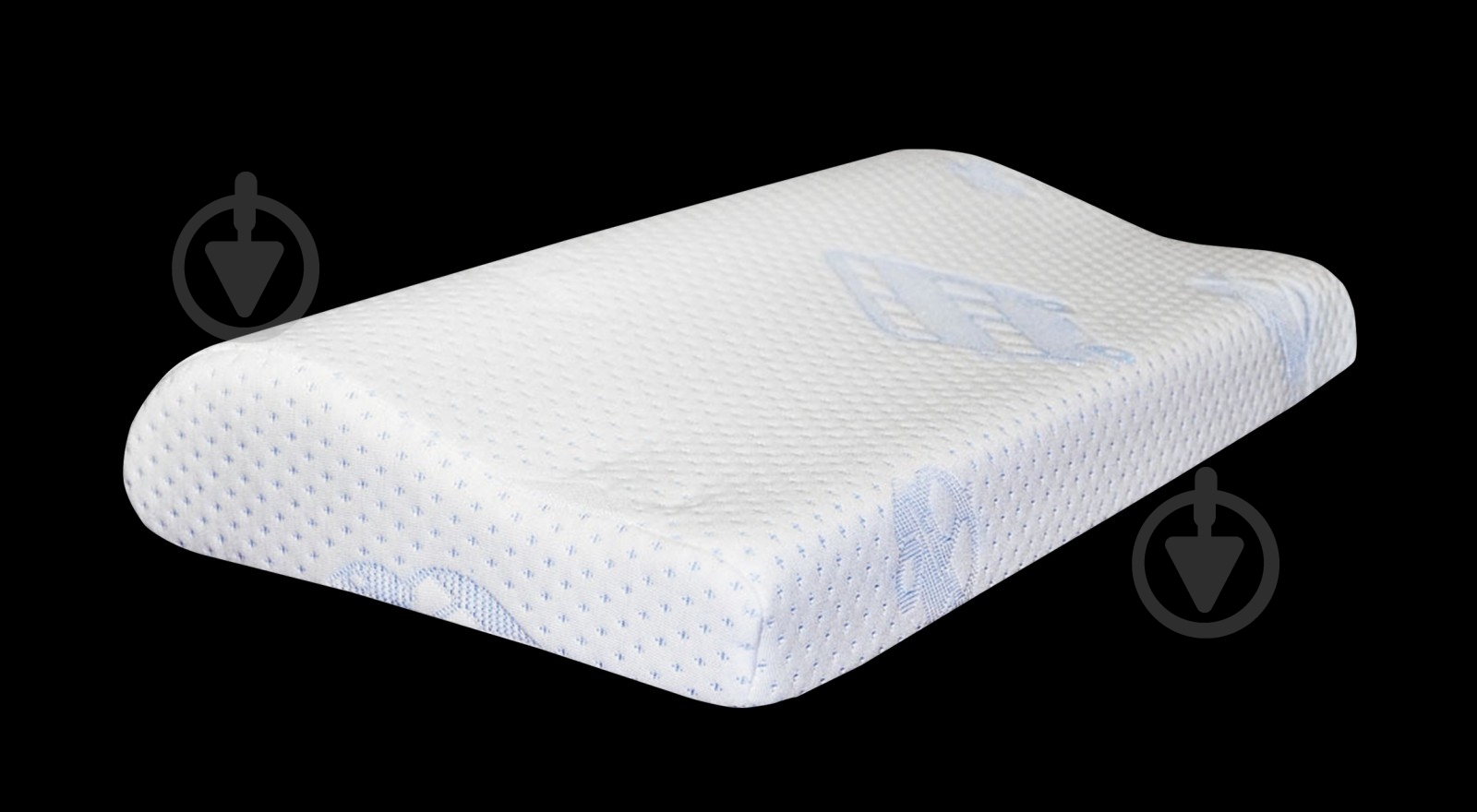 Подушка ортопедична Twinkle Star для хлопчиків Noble 50x29x5/8 см білий із блакитним - фото 3 Подушка ортопедична Twinkle Star для хлопчиків Noble 50x29x5/8 см білий із блакитним - фото 3