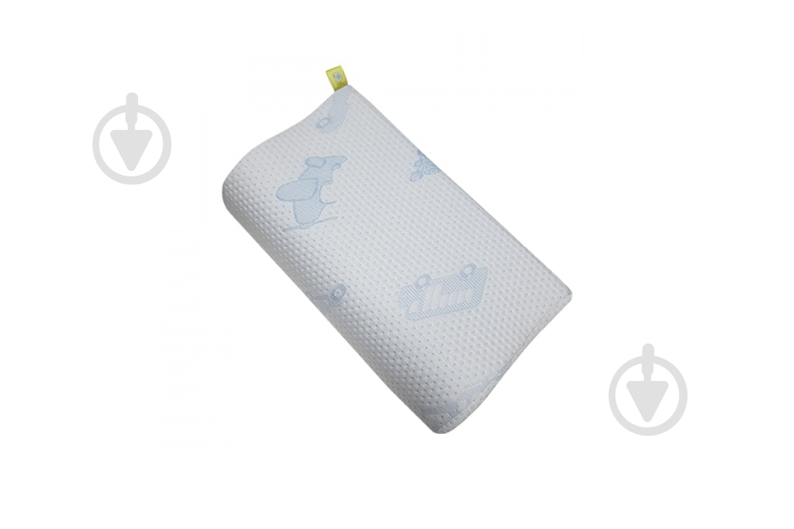 Подушка ортопедична Twinkle Star для хлопчиків Noble 50x29x5/8 см білий із блакитним - фото 2 Подушка ортопедична Twinkle Star для хлопчиків Noble 50x29x5/8 см білий із блакитним - фото 2
