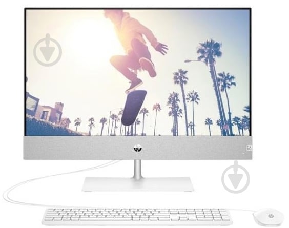 Моноблок HP Pavilion 23,8 (6C8F0EA) white - фото 1