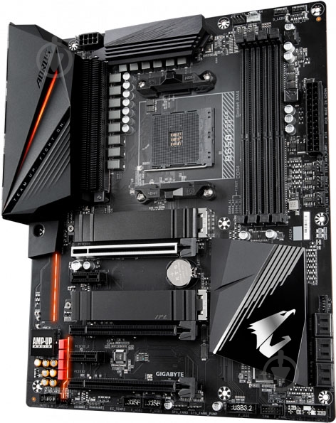 Материнская плата Gigabyte B550 AORUS PRO (Socket AM4, AMD B550, ATX) - фото 2 Материнская плата Gigabyte B550 AORUS PRO (Socket AM4, AMD B550, ATX) - фото 2