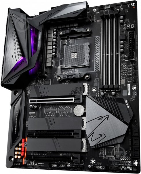 Материнская плата Gigabyte B550 AORUS MASTER (Socket AM4, AMD B550, ATX) - фото 4