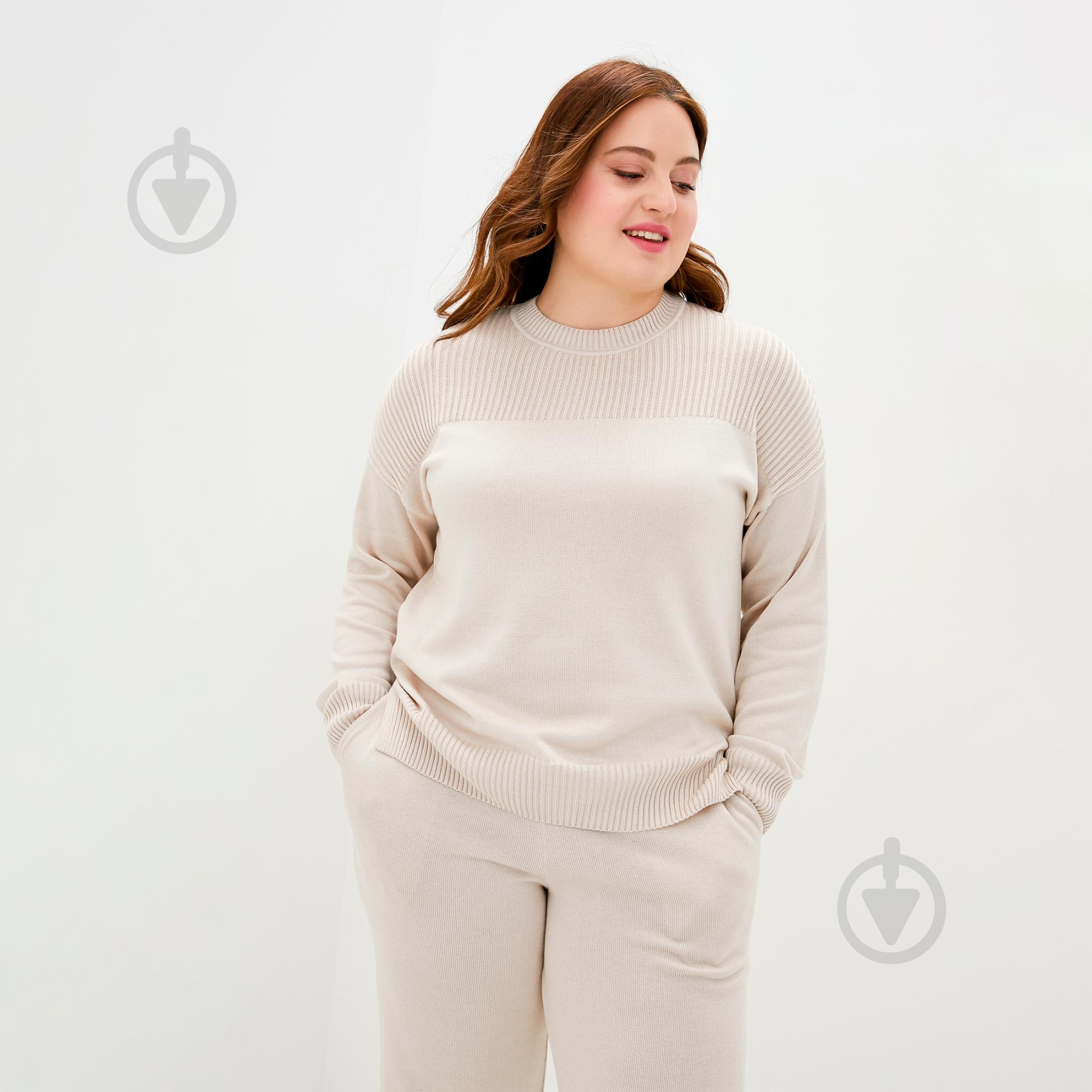 Штани KATRIN р. L/XL бежевий - фото 6 Штани KATRIN р. L/XL бежевий - фото 6