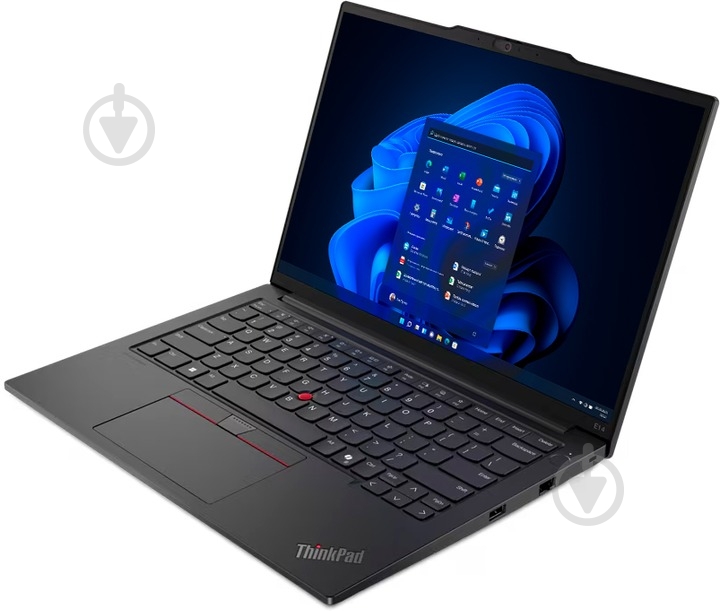 Ноутбук Lenovo ThinkPad E14 Gen 6 14" (21M3002QRA) black - фото 3