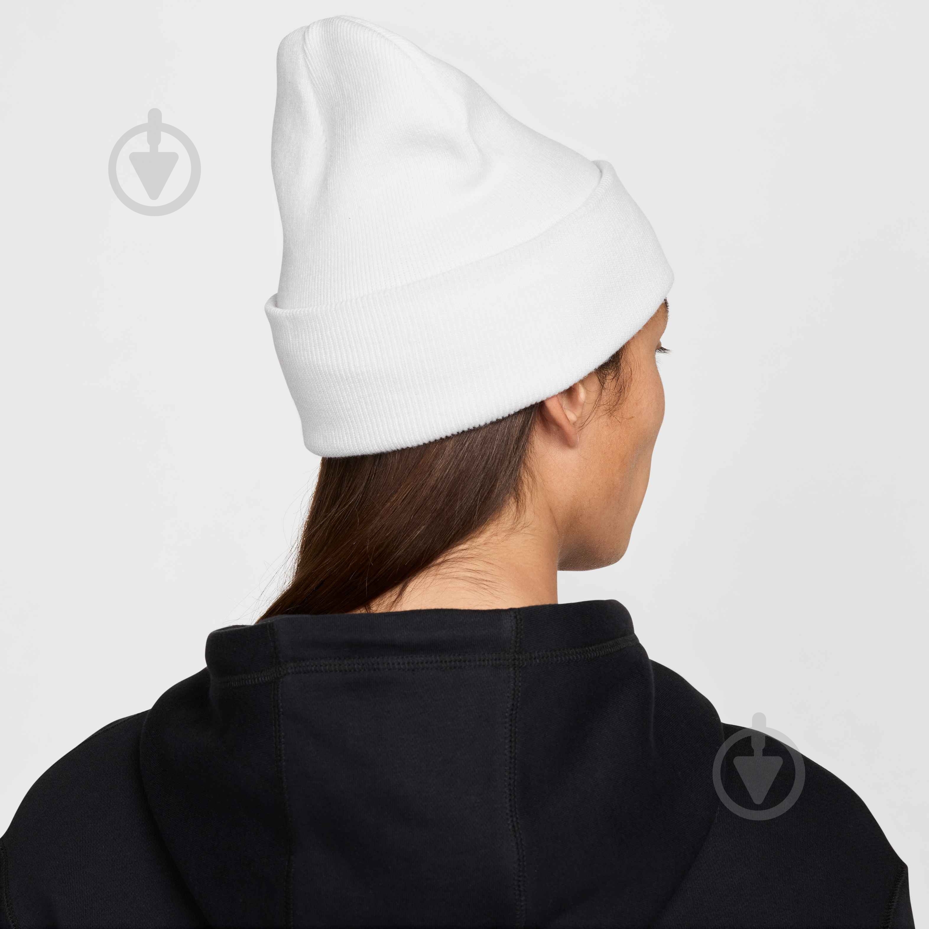 ᐉ Шапка Nike U NK PEAK BEANIE TC FUT F24 L HF0186-100 р.os белый