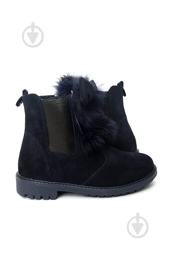 Ботинки для девочки Мальви р.35 синий Ш-403 - фото 3