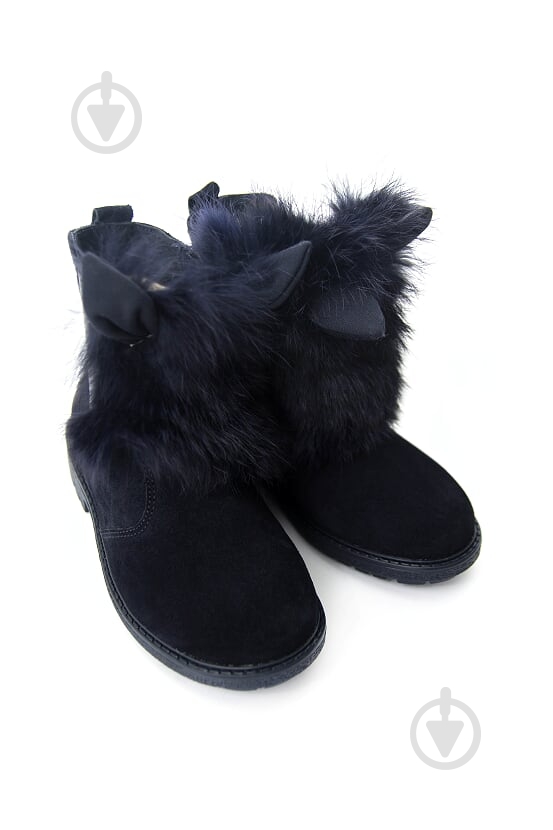 Ботинки для девочки Мальви р.35 синий Ш-403 - фото 1