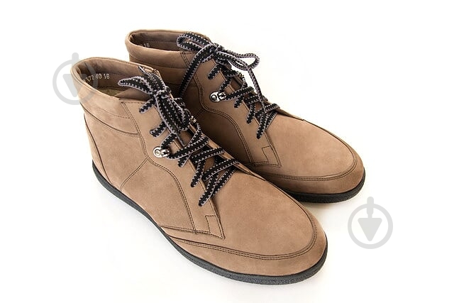 Ботинки для мальчика Мальви р.44 коричневый М-182 - фото 1 Ботинки для мальчика Мальви р.44 коричневый М-182 - фото 1