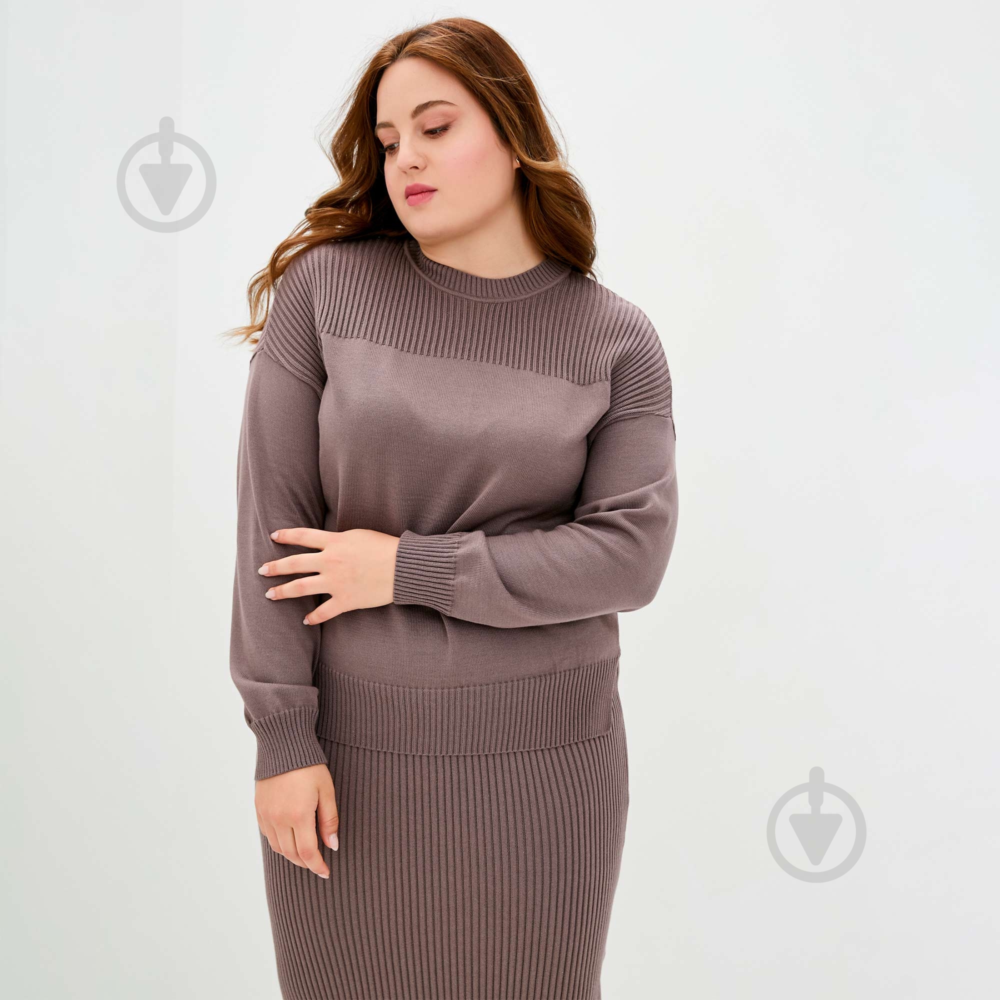 Джемпер Katrin р. L/XL шоколад - фото 4 Джемпер Katrin р. L/XL шоколад - фото 4