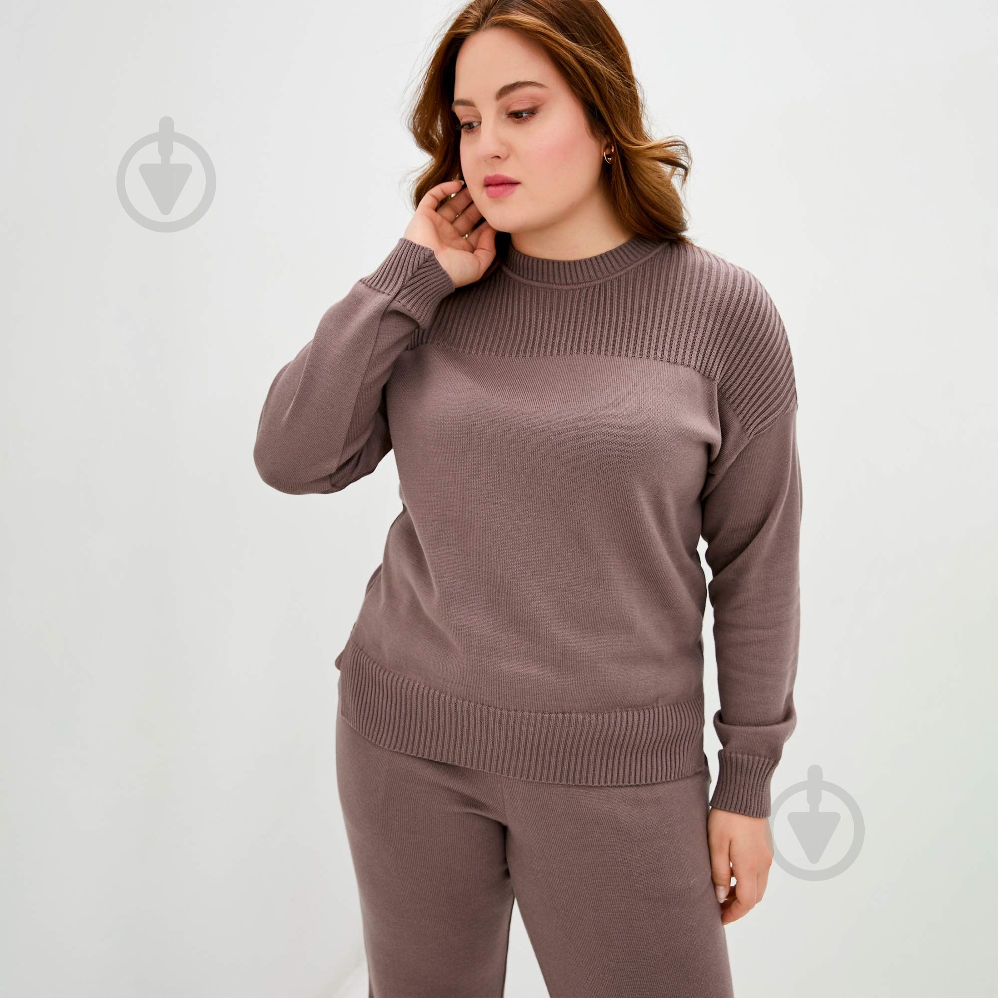 Джемпер Katrin р. L/XL шоколад - фото 1 Джемпер Katrin р. L/XL шоколад - фото 1