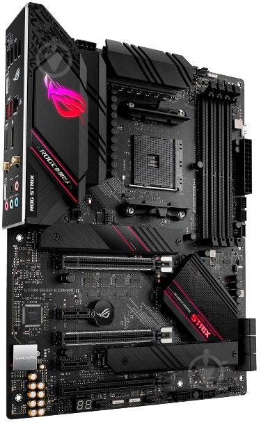 Материнская плата Asus ROG STRIX B550-E GAMING (Socket AM4, AMD B550, ATX) - фото 1
