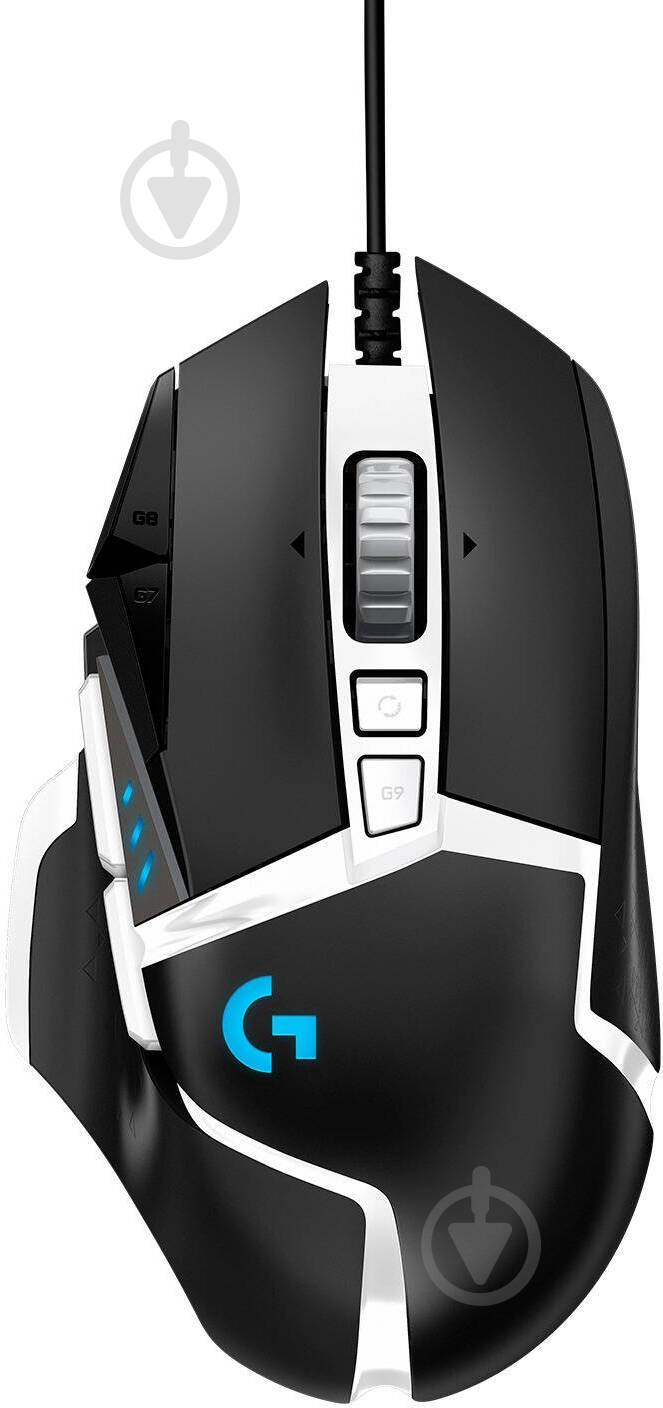 Мышь Logitech G502 SE HERO Gaming Mouse black/white (910-005729) - фото 1
