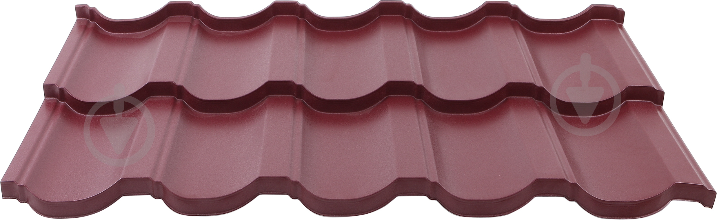 Металлочерепица Tile Модерн 1195х720 мм RAL 3005 бордова - фото 2