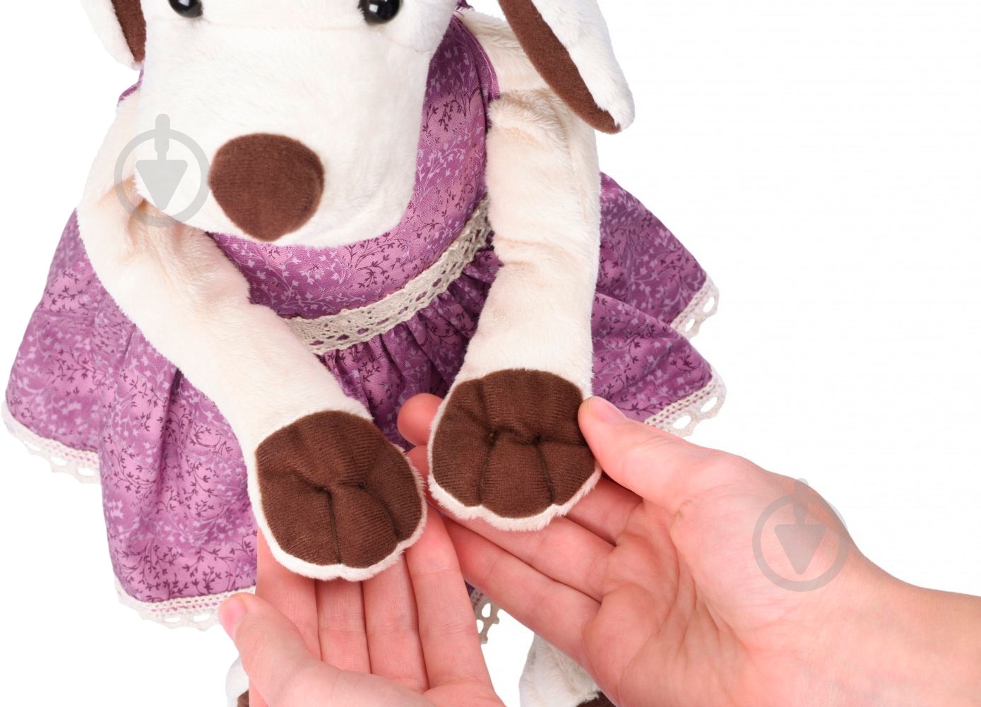 Мягкая игрушка Soft toy собачка 31 см разноцветный - фото 4