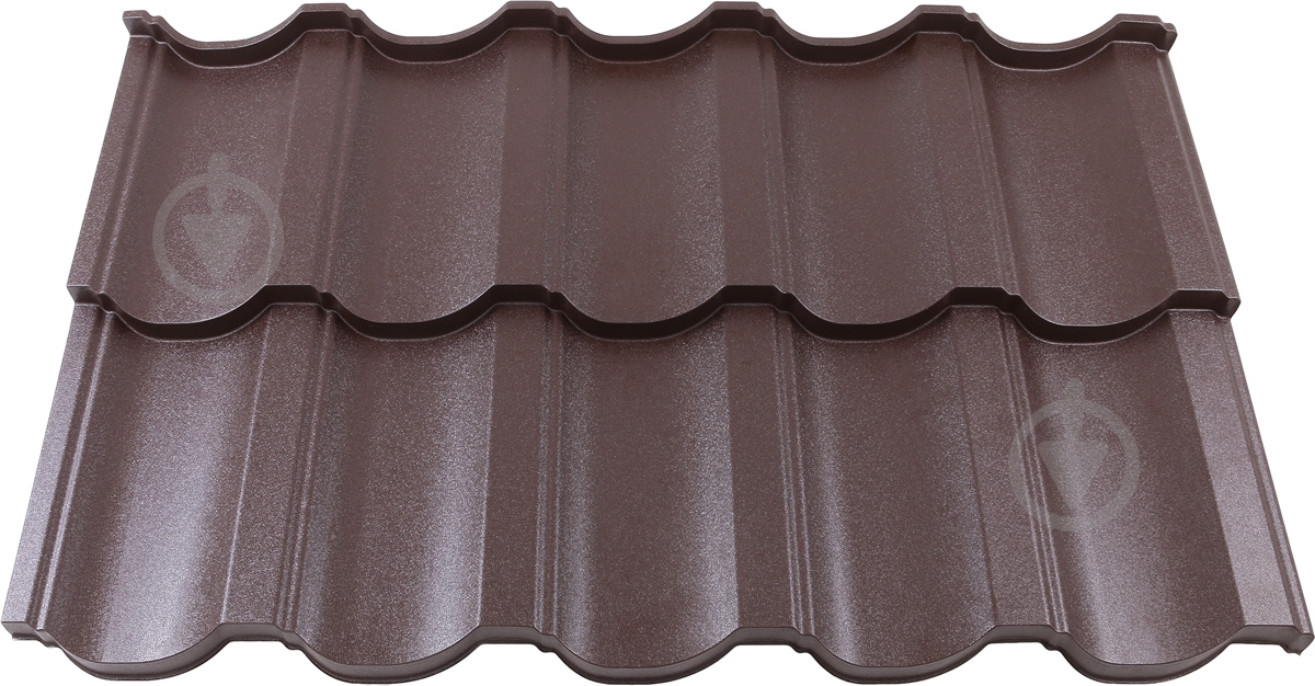 Металлочерепица Tile Модерн 1195х720 мм RAL 8017 коричнева - фото 1 Металлочерепица Tile Модерн 1195х720 мм RAL 8017 коричнева - фото 1