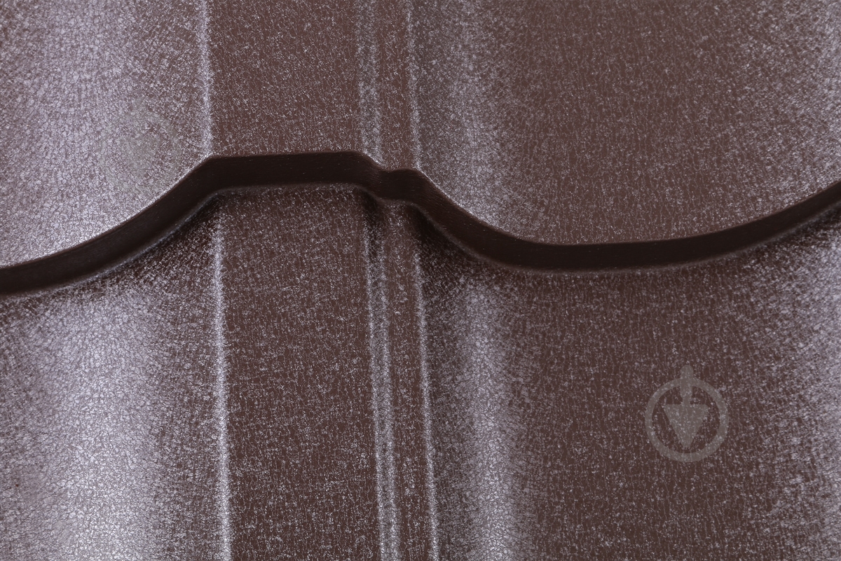 Металлочерепица Tile Модерн 1195х720 мм RAL 8017 коричнева - фото 4 Металлочерепица Tile Модерн 1195х720 мм RAL 8017 коричнева - фото 4