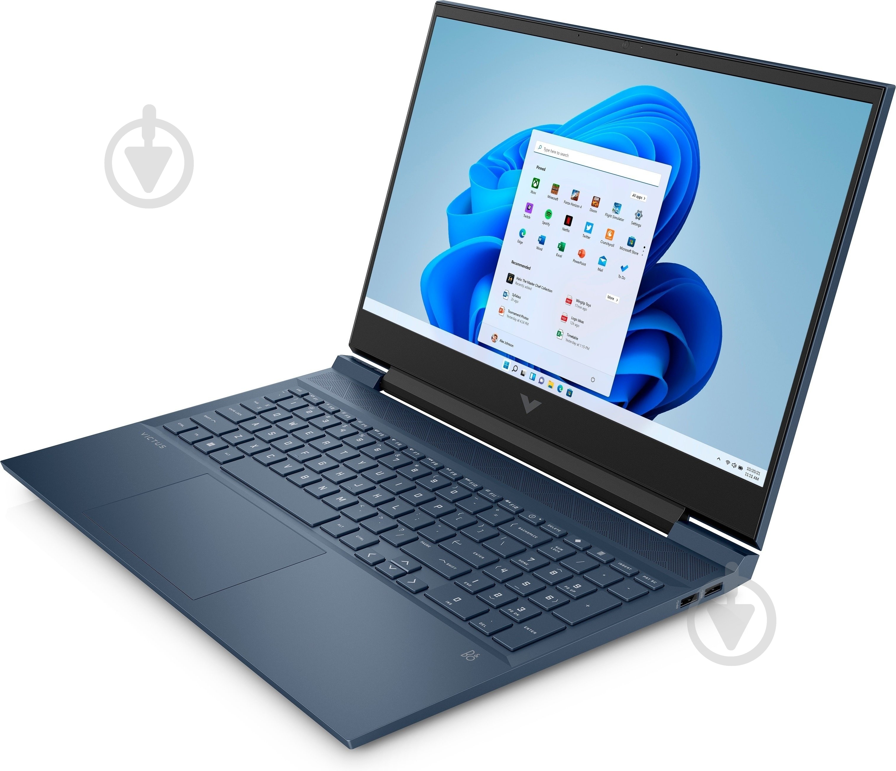 Ноутбук HP Victus 16-d1002ua 16,1" (67H53EA) performance blue - фото 3 Ноутбук HP Victus 16-d1002ua 16,1" (67H53EA) performance blue - фото 3